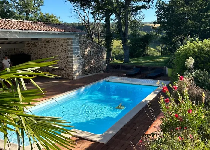 別荘 Aux Portes Du Sidobre Noailhac